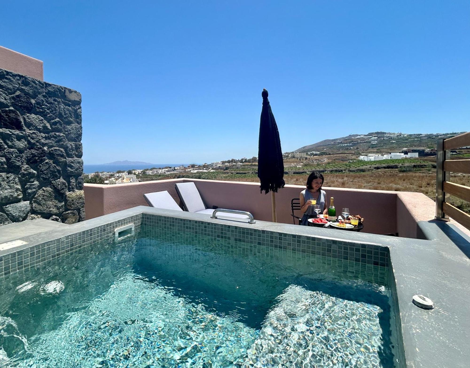 Golden Moments Luxury Stone Villas B Mesaria Exteriör bild